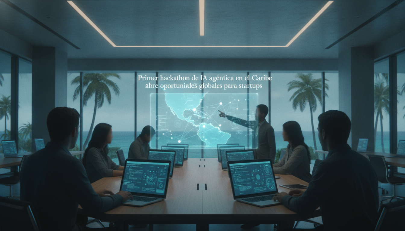 Primer hackathon de IA agéntica en el Caribe abre oportunidades globales para startups