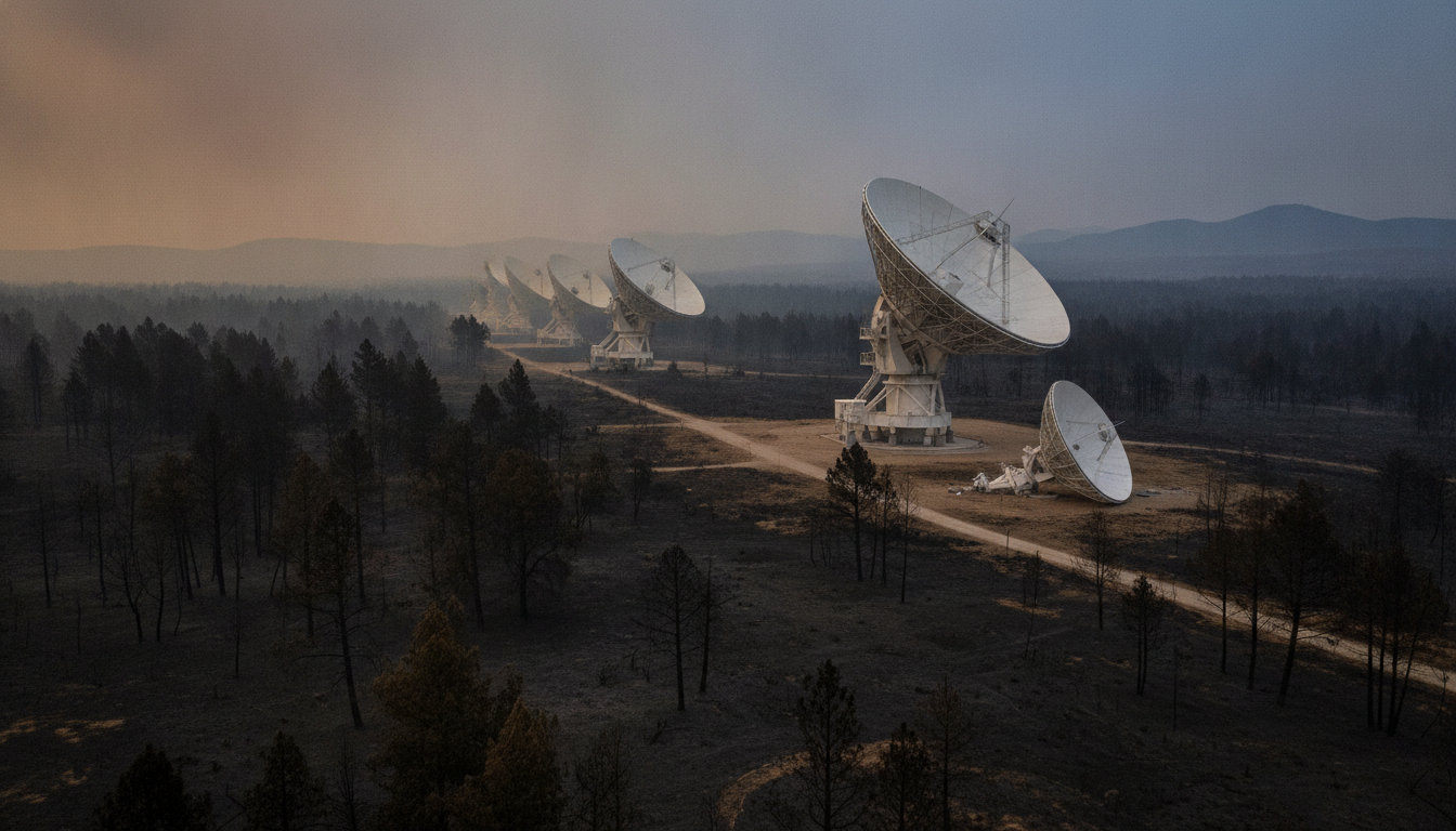 Incendios en España Afectan Observatorio de Espacio Profundo de la NASA