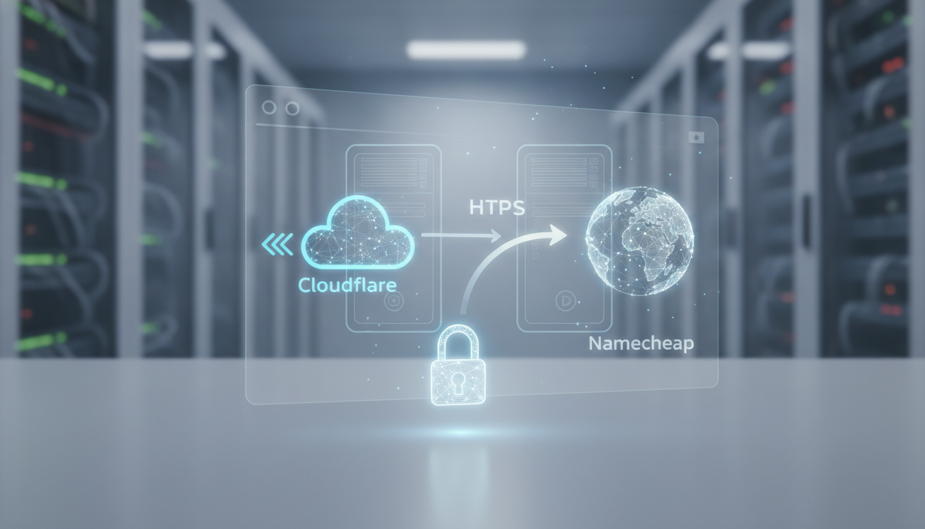 Redirección HTTPS gratuita: cómo configurar un dominio completo con Cloudflare y Namecheap