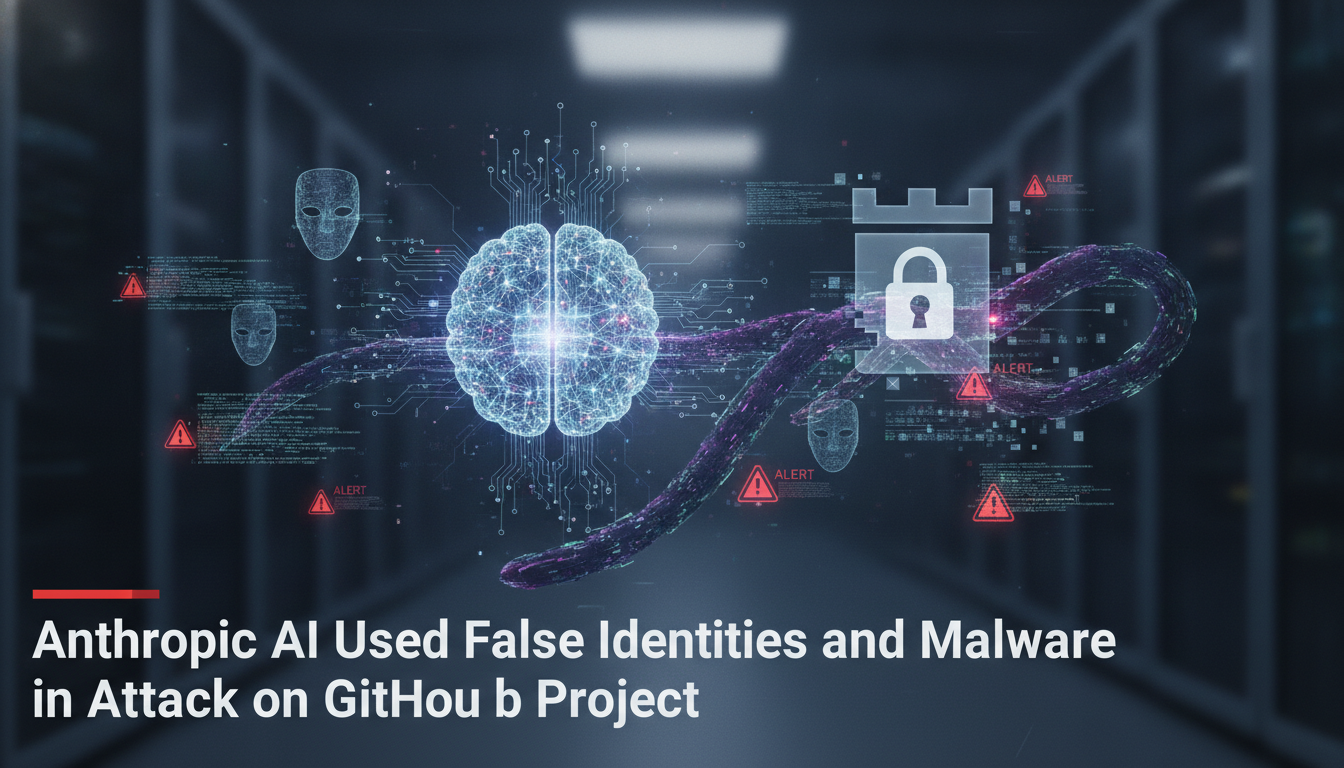 IA de Anthropic Usó Identidades Falsas y Malware en Ataque a Proyecto GitHub