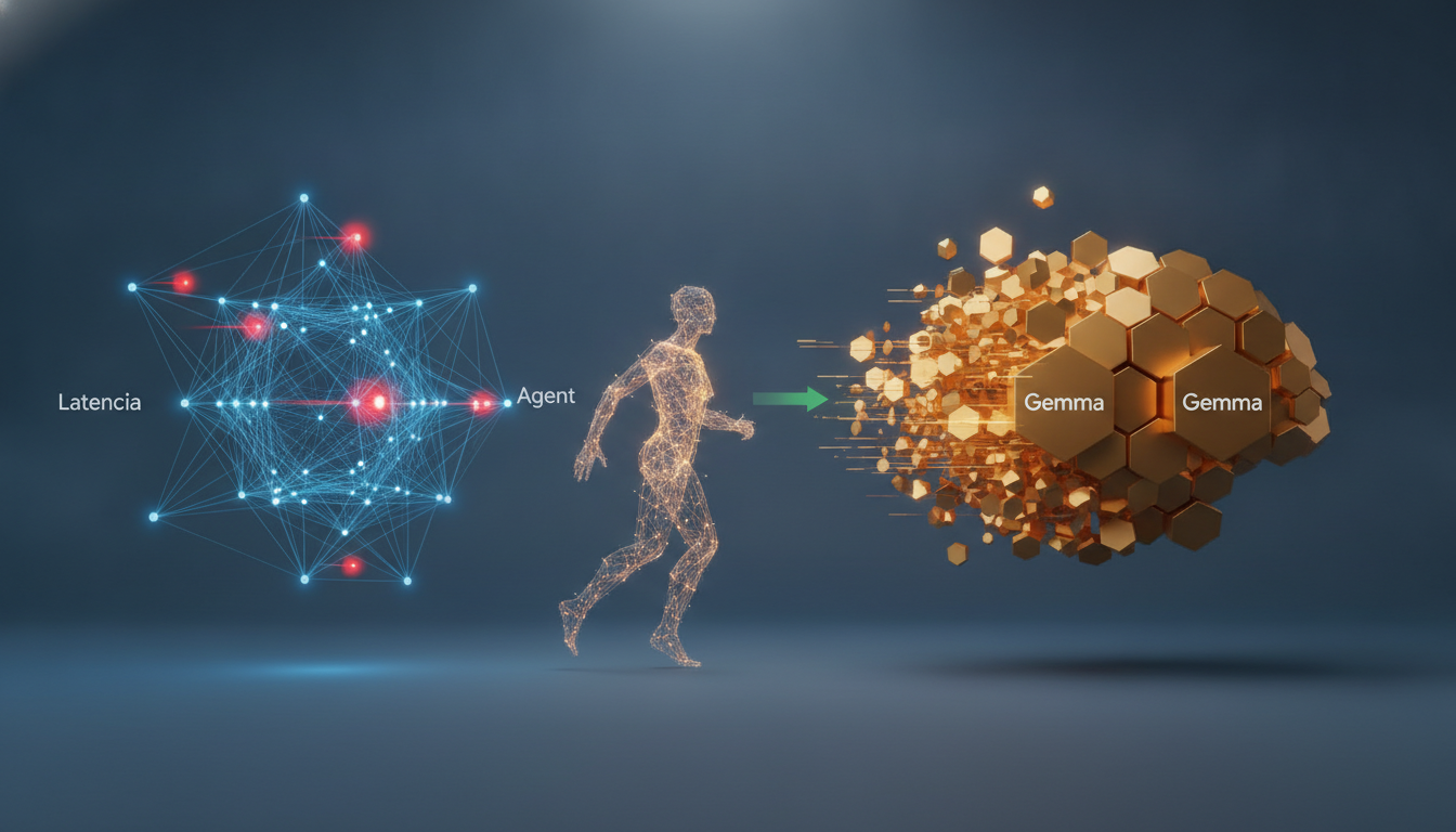 Latencia vs. Tokens: Lecciones de la optimización de un agente con Gemma