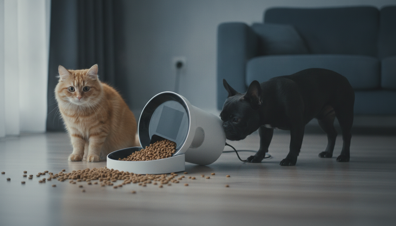 Fallo en Petlibro deja a mascotas sin comida por caída de sus alimentadores inteligentes