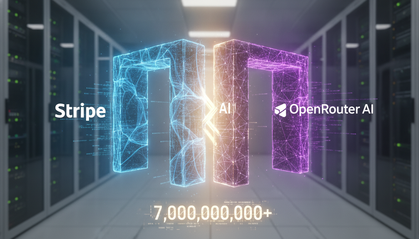 Stripe negocia la compra de OpenRouter por más de 7.000 millones de dólares para potenciar su oferta de IA