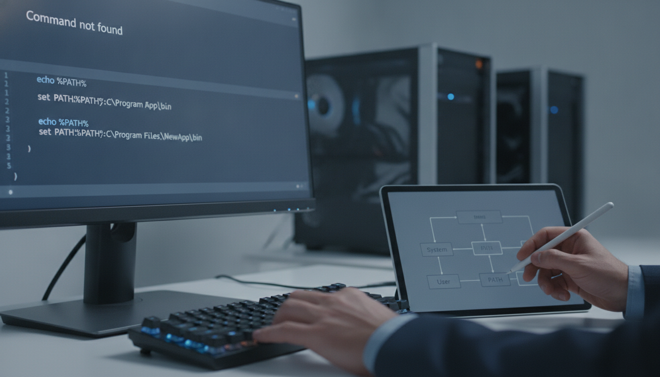 Cómo solucionar el error 'comando no encontrado' sin reinstalar programas