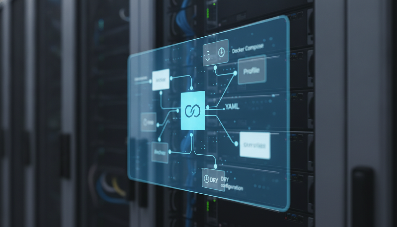 Optimiza Docker Compose: Evita la duplicación con anclajes y perfiles YAML
