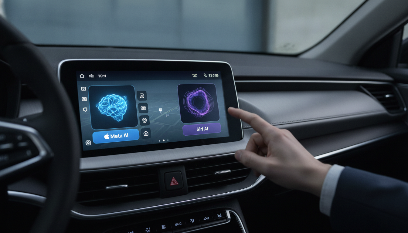 Apple CarPlay integra Meta AI antes de la llegada oficial de Siri con IA