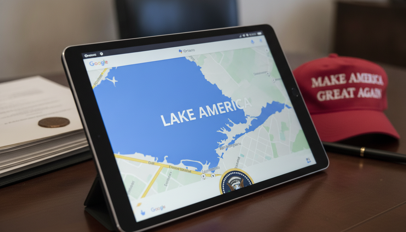 Google Maps cambia el nombre del Lago Ontario a 'Lago América' por orden ejecutiva