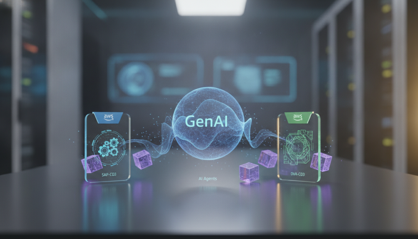 AWS actualiza certificaciones SAP-C03 y DVA-C03 con GenAI y agentes de IA