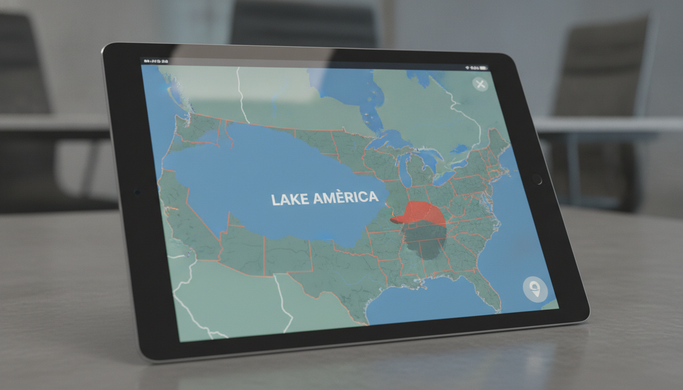 Apple Maps renombra el Lago Ontario a 'Lago América' en Estados Unidos