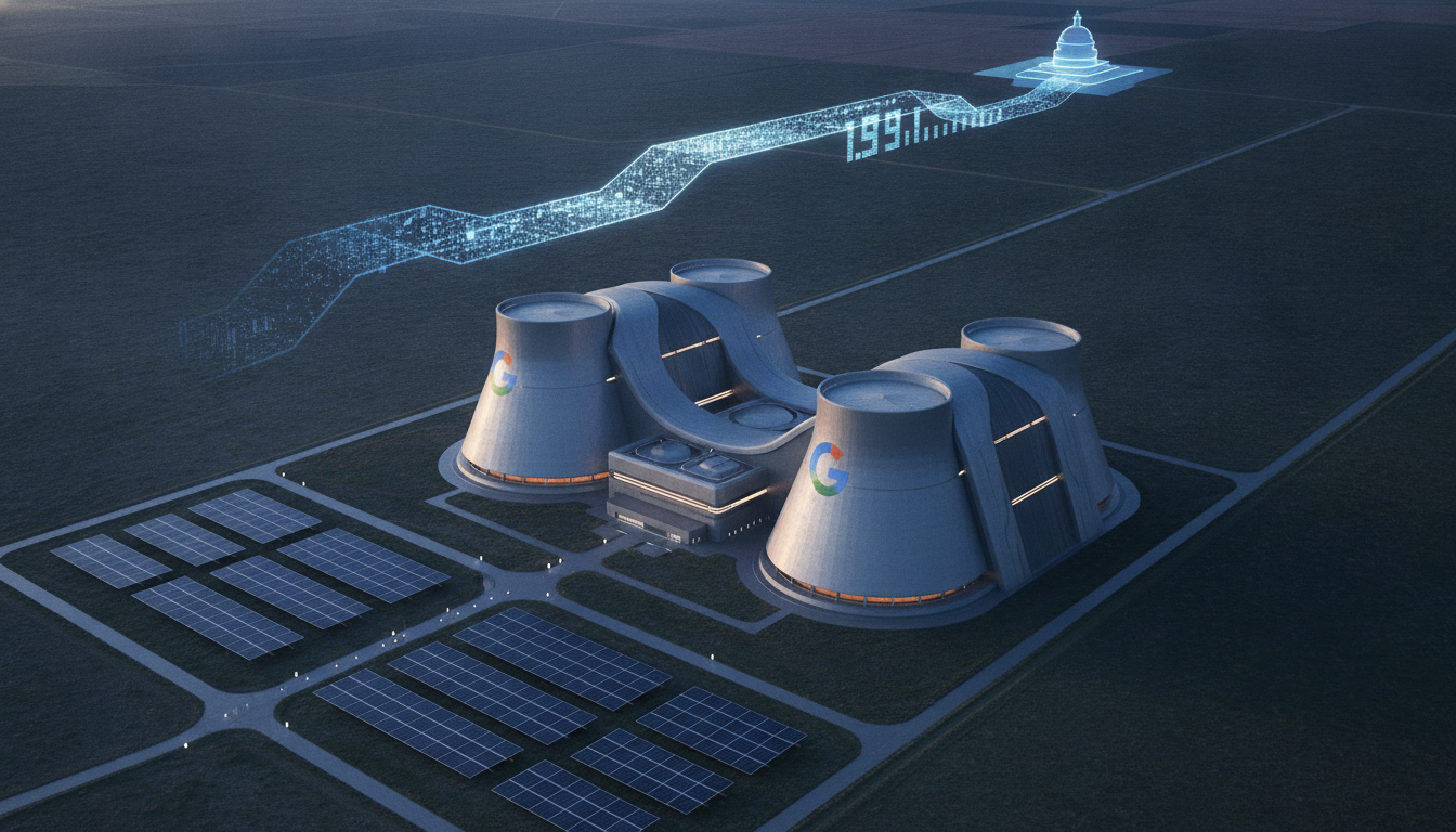 Planta nuclear de Google en Iowa recibe préstamo de 1.900 millones de dólares del gobierno de EE. UU.