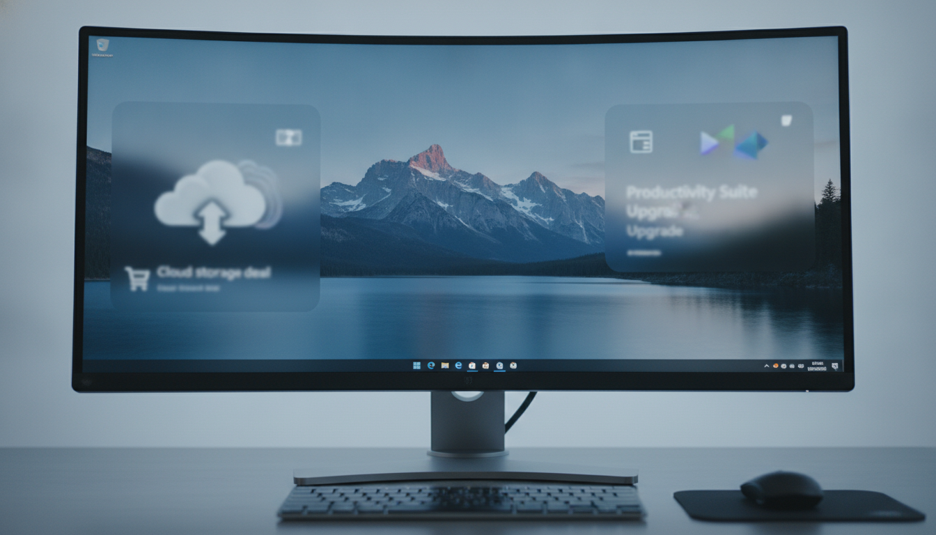 Microsoft empaña la reputación de Windows 11 al introducir anuncios en el fondo de escritorio
