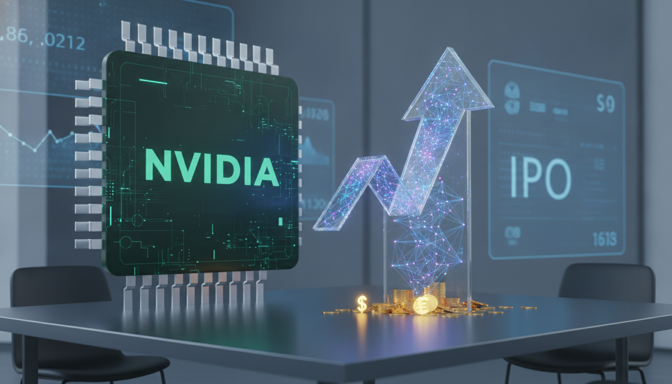 Nvidia planea invertir hasta $10.000 millones en la histórica salida a bolsa de Anthropic