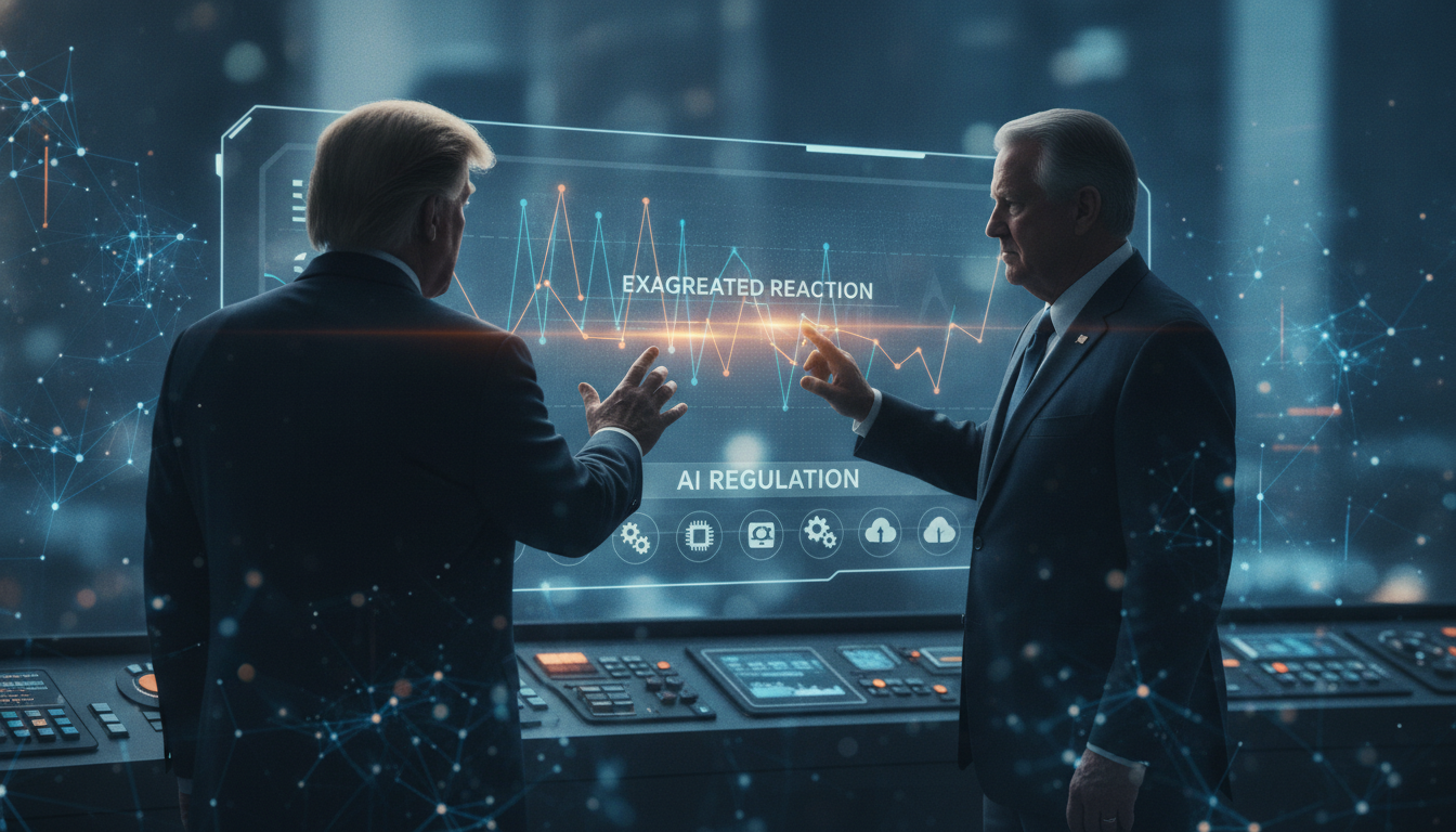 Trump y Mike Johnson: la industria de la IA reacciona de forma exagerada