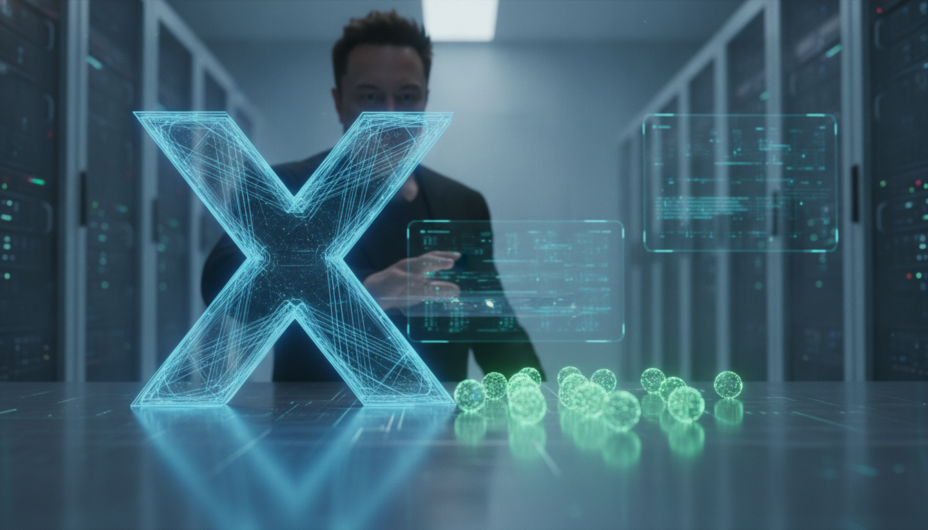 xAI de Elon Musk habría troleado el lanzamiento de 'Dots' de OpenAI con una jugada de dominio