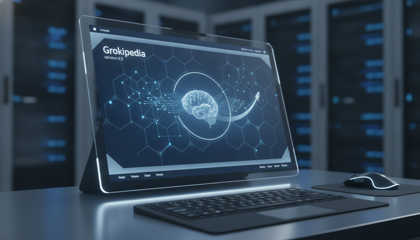 Grokipedia de Elon Musk renueva su diseño con la versión 0.3