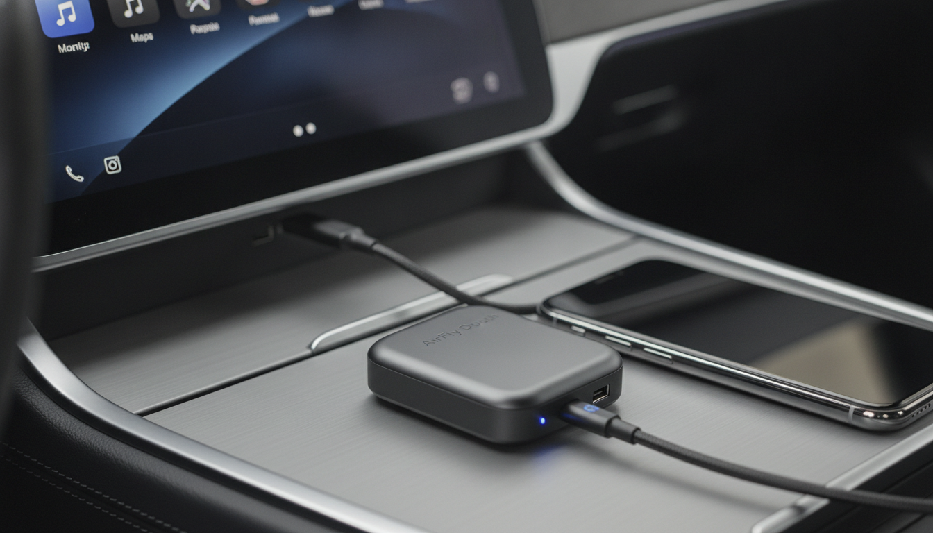 Twelve South lanza AirFly Drive para convertir CarPlay con cable en inalámbrico