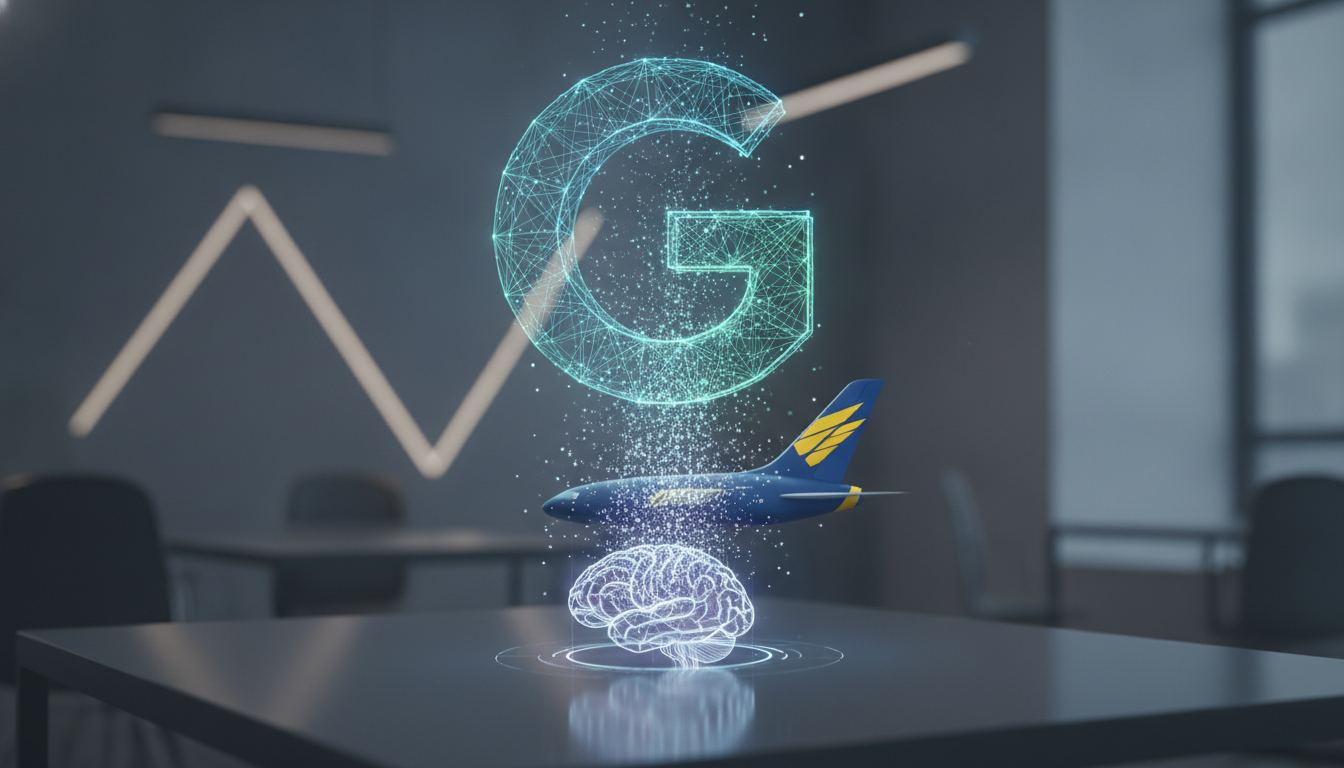 Google avanza en la adquisición de datos de Spirit Airlines para entrenar su IA